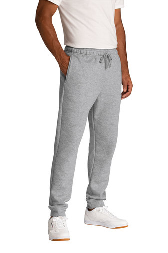 Port & Company ® Adult Unisex Core 7.8-ounce, 50/50 Cotton Poly Fleece Jogger Sweatpants